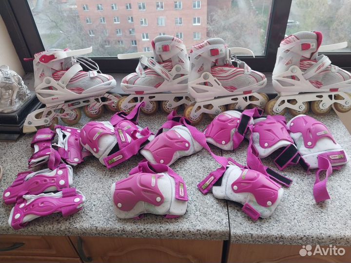 Раздвижные роликовые коньки