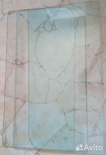 Полка деревянная и стекло для полок