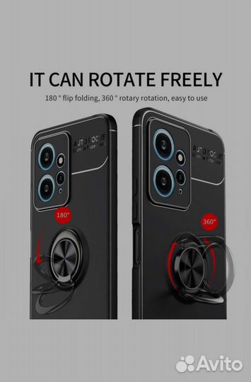 Чехол (бампер) redmi note 12 4G