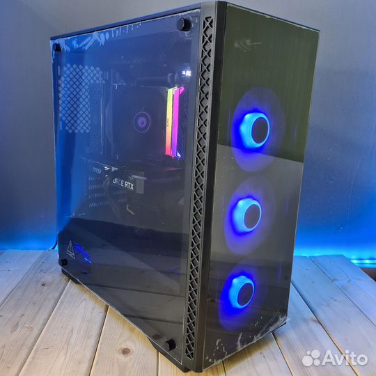 Игровой пк Intel Core i5-11400,16гб,ssdиhdd,RTX