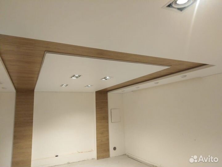 Одноуровневые Натяжные потолки