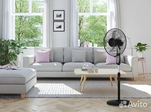 Вентилятор напольный Ballu с пультом ду