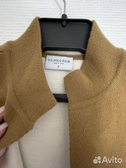 Жилет удлиненный акриловый U.S. polo assn