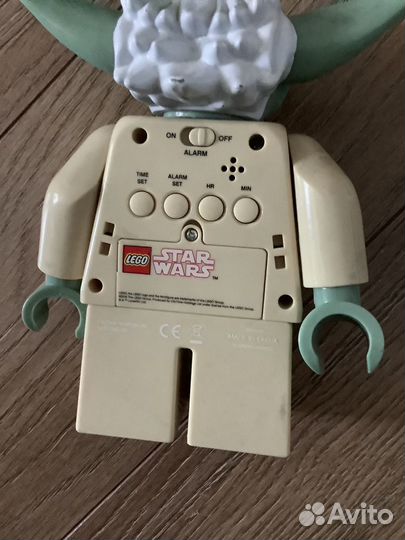 Lego будильник йода