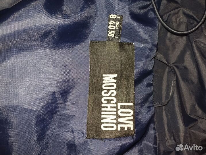 Пуховик Love Moschino