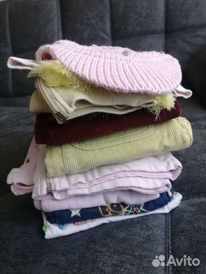 Одежда для девочки пакет 80-92 размер