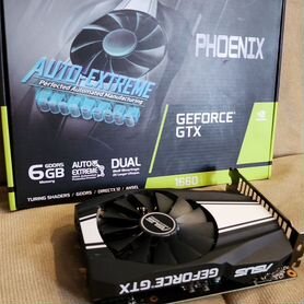 Видеокарта gtx 1660 6gb asus