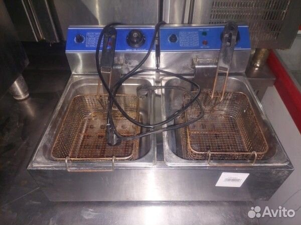 Фритюр настольный двойной (2х8 литров)