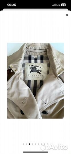 Burberry тренч женский