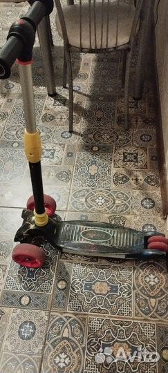 Самокат детский двухколесный бу