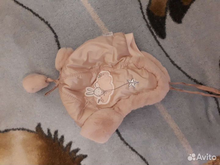 Шапка детская для девочки зимняя