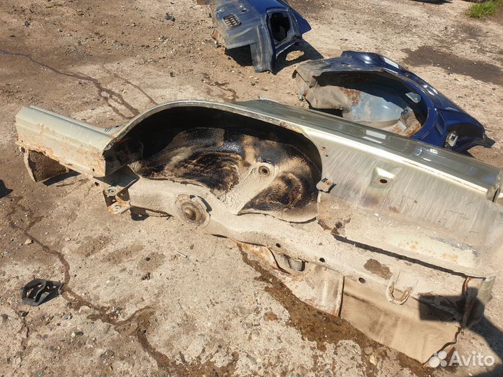 Крыло заднее левое четверть daewoo nexia n150 150