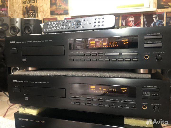 Cd проигрыватель yamaha cdx 670,660