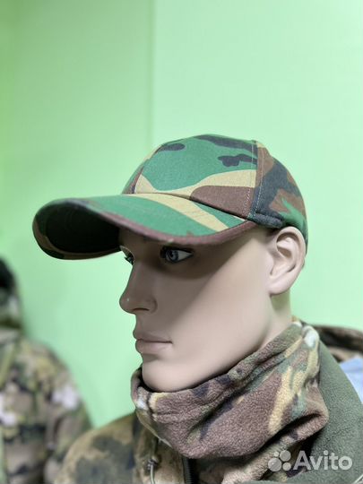 Бейсболка демисезонная камуфляж