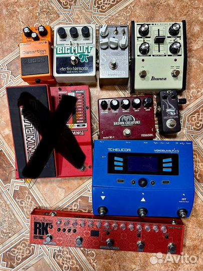 Гитарные педали эффектов