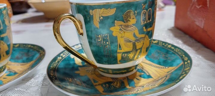Чайная пара новая Yamasen Древний Египет Япония