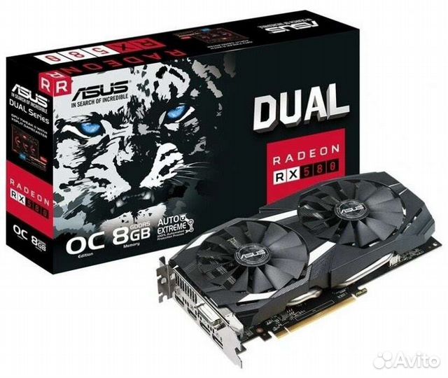 Asus dual rx580 8gb