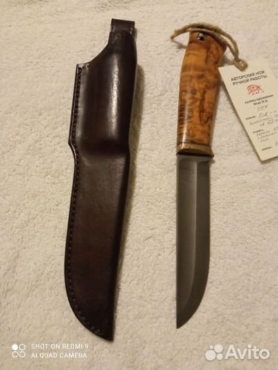 Нож Игоря Игина булатный