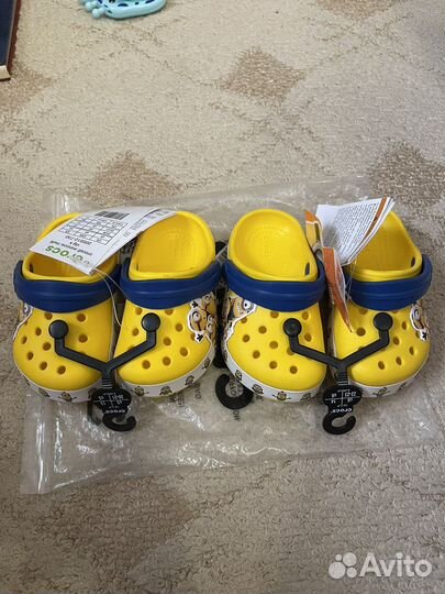 Crocs c6 новые minions