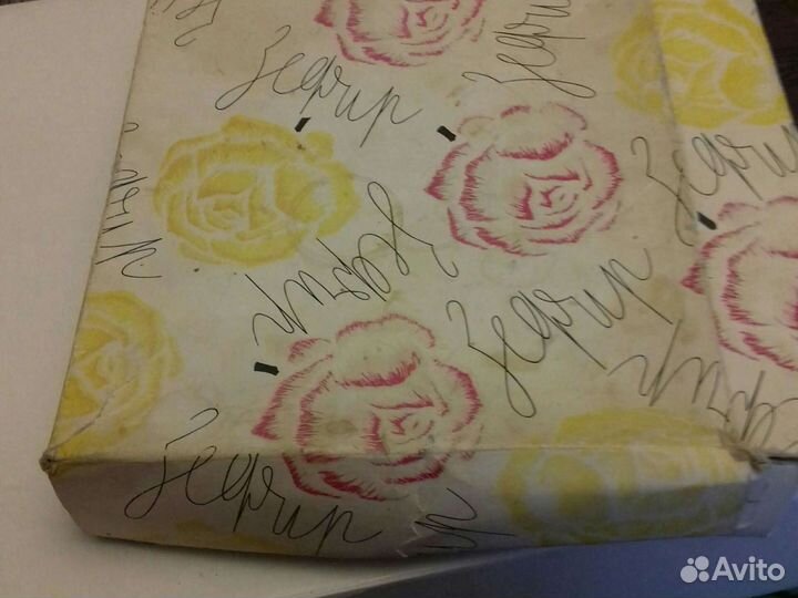 Коробка из под зефира СССР