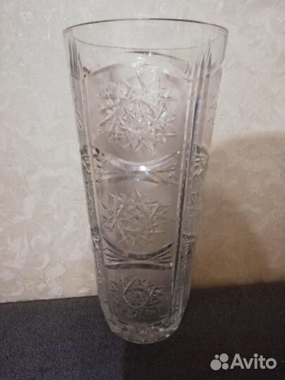 Ваза хрустальная СССР большая