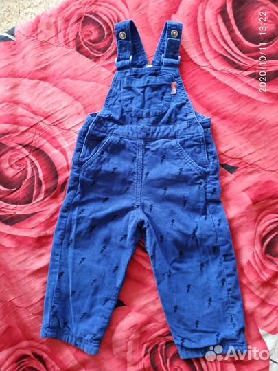 Одежда детская 12 месяцев 86 размер