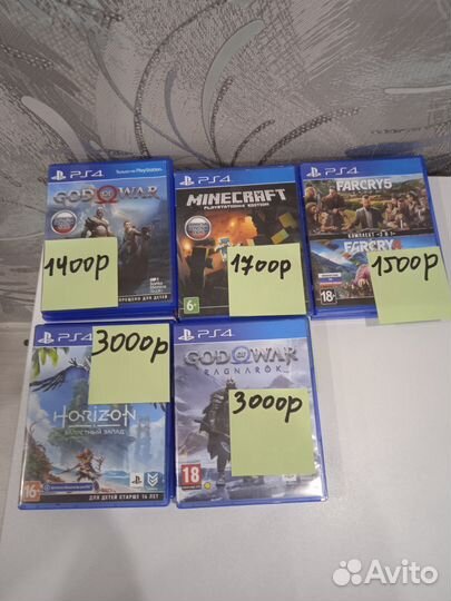 Игры для приставок ps4