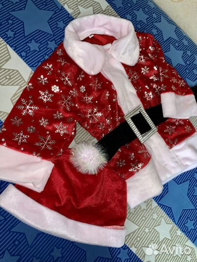 Костюм деда мороза детский