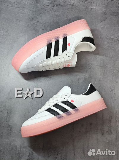 Кроссовки женские Adidas Samba Rose Valentine