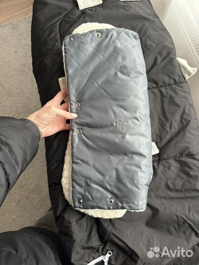 Муфта для коляски овчина