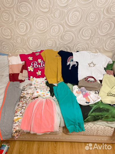 Пакет вещей на девочку 6-8 лет