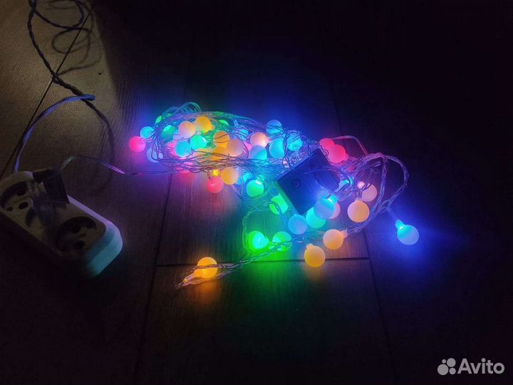 Гирлянды уличные