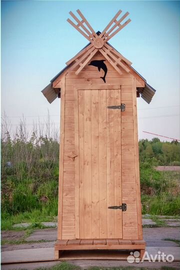 Уличный туалет с установкой KEY675