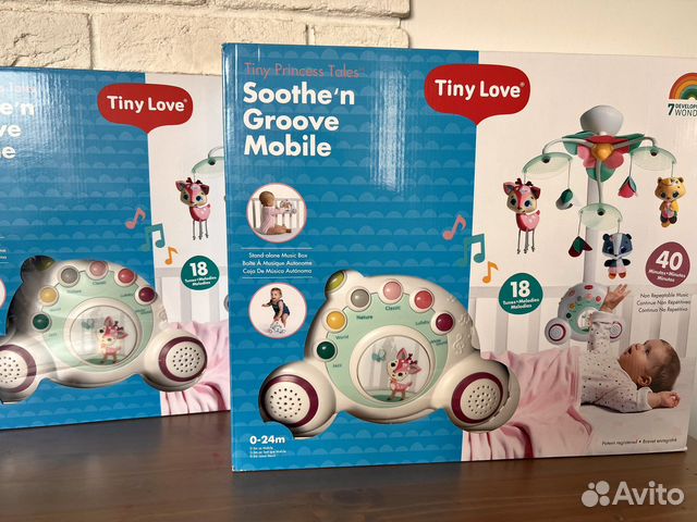 Мобиль музыкальный Tiny Love Бум бокс новый