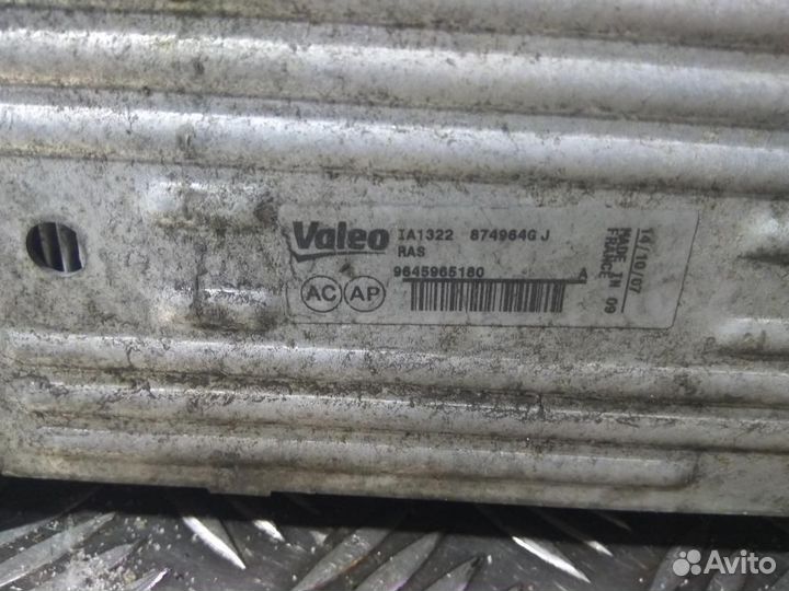 Радиатор интеркулера (Интеркулер) Ситроен Berlin