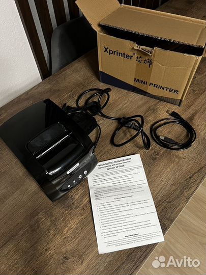 Термопринтер xprinter xp 365b