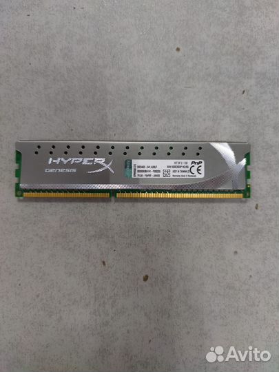 Оперативная память kingston HyperX DDR3 4GB