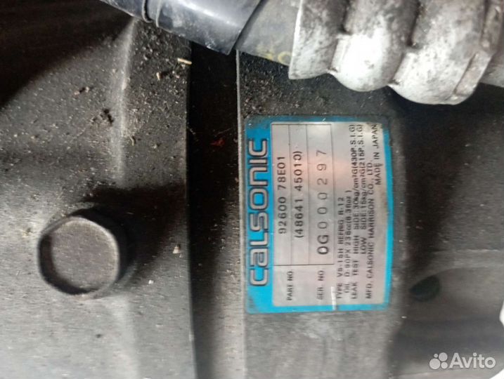 Компрессор кондиционера nissan