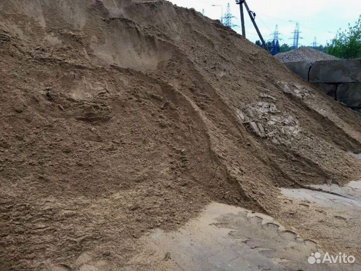 Песок карьерный