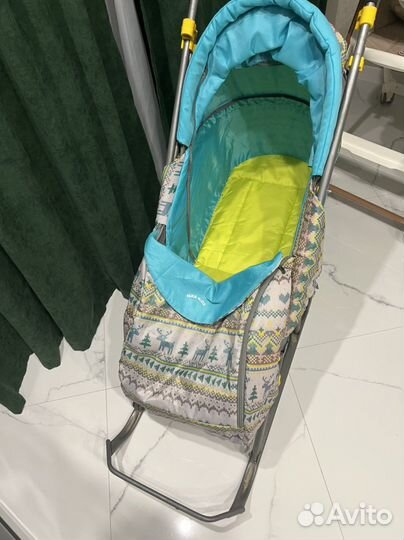 Санки коляска ника