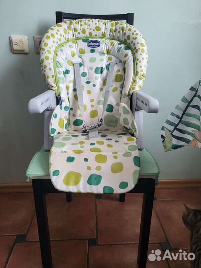 Стульчик для кормления chicco polly progress 5