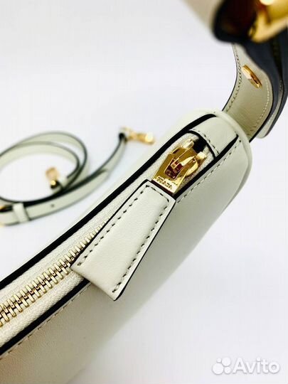 Кожаная мини сумка Prada