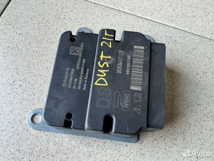 Блок управления AIR BAG Renault Duster пробег