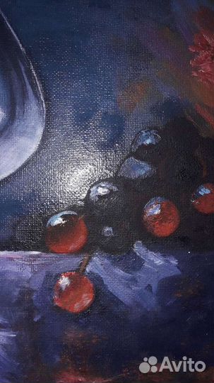 Картина масло холст натюрморт