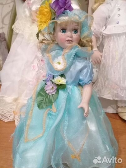 Куклы керамические (новые)