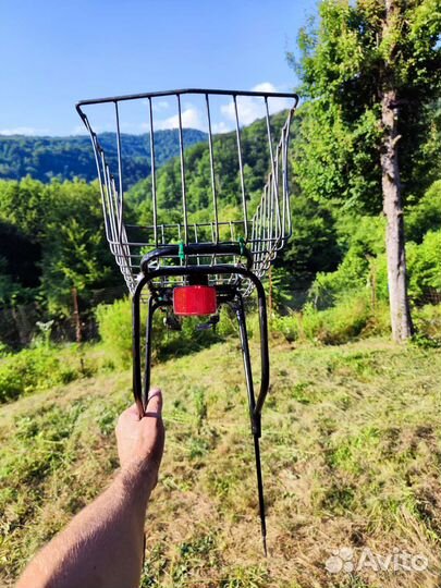 Багажник для велосипеда с корзиной