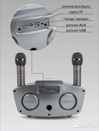 Караоке система sdrd SD-306 Plus