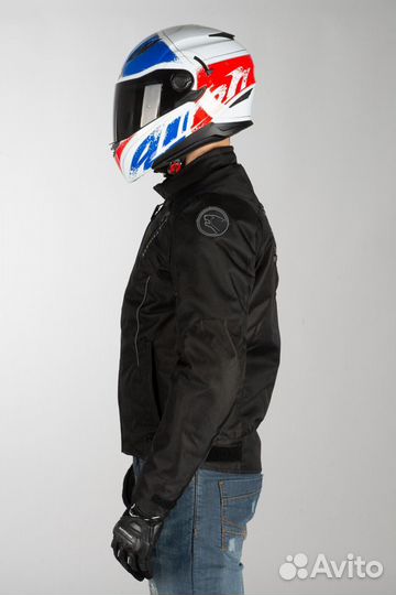 Motorradjacke Bering Conrad Schwarz Черный