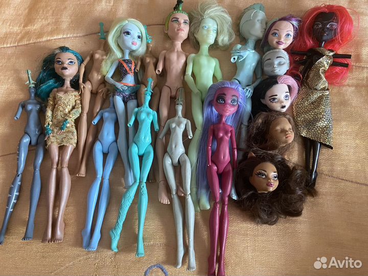 Запчасти от кукол монстр хай/тела