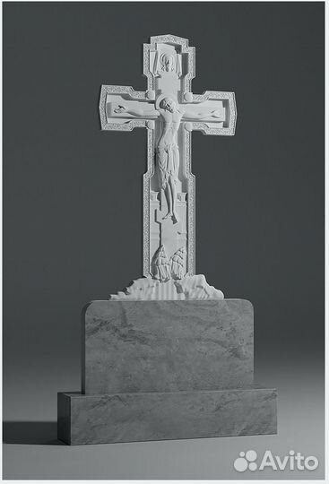 Крест из гранита на могилу